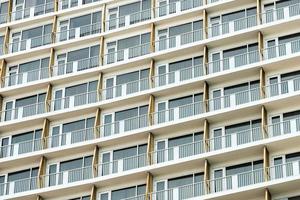 Abstract of line and patterns of building architecture photo