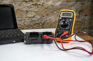 car control unit with test and pc performance setting photo