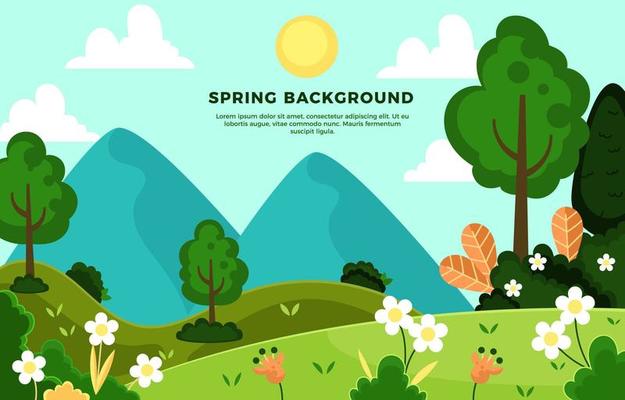 Spring Background Concept