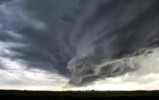 nubes de tormenta saskatchewan foto