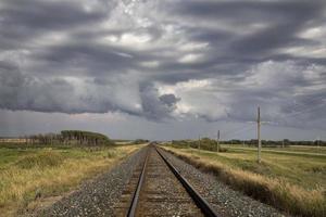 nubes de tormenta saskatchewan foto