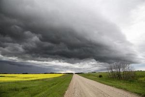 nubes de tormenta saskatchewan foto