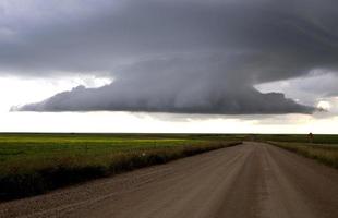 nubes de tormenta saskatchewan foto