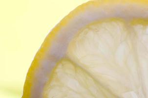 Lemon Slice Close up photo