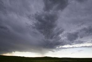 nubes de tormenta saskatchewan foto