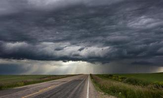 Storm Clouds Prairie Sky photo