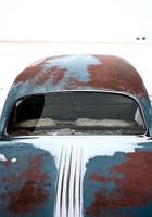 Antique abandoned car pontiac photo