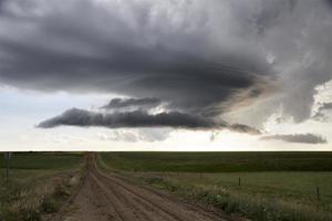 nubes de tormenta saskatchewan foto