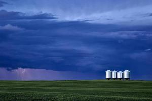 Storm Clouds Saskatchewan lightning photo