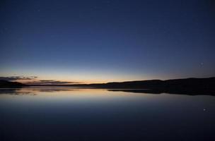 Lake Twilight Night Photo