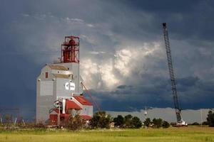 nubes de tormenta saskatchewan foto