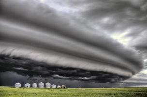 nubes de tormenta saskatchewan foto