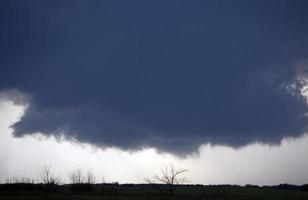 nubes de tormenta saskatchewan foto