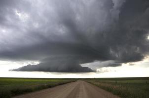 nubes de tormenta saskatchewan foto