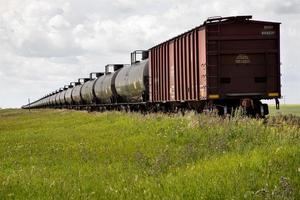Train in the Prairies photo
