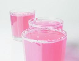 Pink grapefruit saft photo