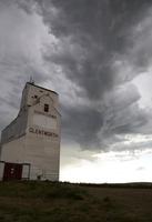 nubes de tormenta saskatchewan foto