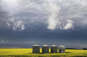 nubes de tormenta saskatchewan foto