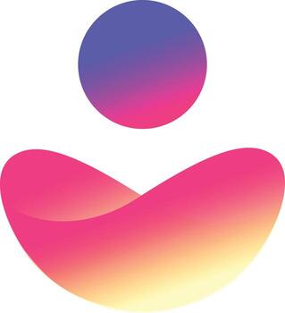 logotipo de la perla. imagen vectorial en un estilo plano sobre un fondo blanco. conchas y perlas de logotipo moderno minimalista. marca, emblema de la tienda de cosméticos. tecnológico. vector