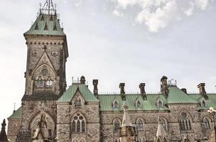 edificio del parlamento ottawa canadá foto