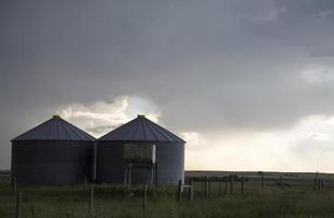 nubes de tormenta saskatchewan foto