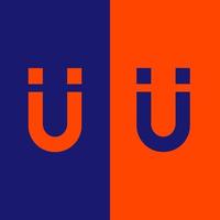 letter U logo design template element. vector logotype