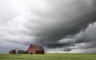 nubes de tormenta saskatchewan foto