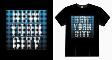 New york city typography for t-shirt design vector