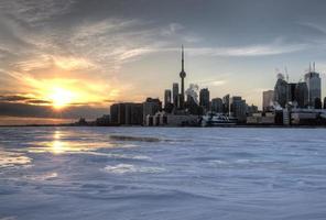 Toronto Ontario from Polson Pier photo