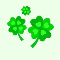 green clover icon design. icon design for banner template vector