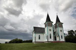 nubes de tormenta saskatchewan foto