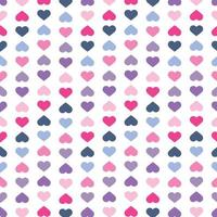 Valentines beautiful seamless pattern design for decorating, wallpaper, wrapping paper, fabric, backdrop and etc. vector