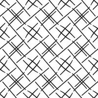 Seamless abstract geometric hand drawn pattern. vector