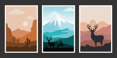 abstract mountain painting, Abstract background, Premium Vector