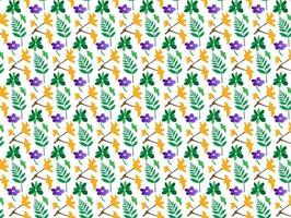floral pattern design vector