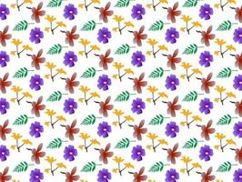 floral pattern design vector