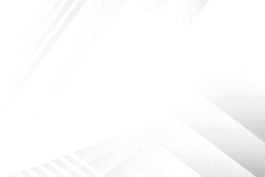 Abstract white and gray gradient background with geometric shape. Vector illustration.