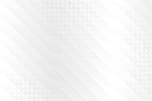 Abstract white and gray gradient background with geometric shape. Vector illustration.
