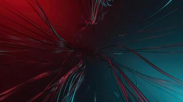 abstract background of Sci Fi Modern Futuristic neon line connection, 3D illustration rendering photo