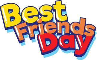 International Friends Day logo banner vector