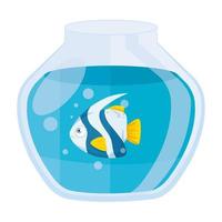 aquarium fish with water, xxx,xxx, aquarium marine pet vector
