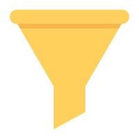 Trendy Funnel Concepts vector