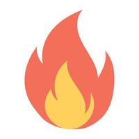 Trendy Flame Concepts vector