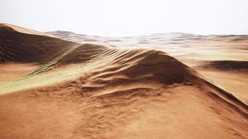 Sunset over the sand dunes in the desert. Death Valley, USA photo