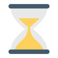 Trendy Hourglass Concepts vector