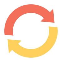 Trendy Sync Concepts vector