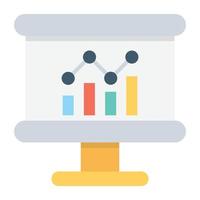 Graph Presentation Concepts vector