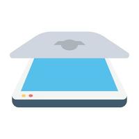 Trendy Scanner Concepts vector