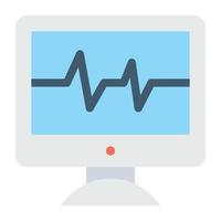Ecg Machine Concepts vector