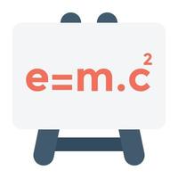 Einstein Formula Concepts vector